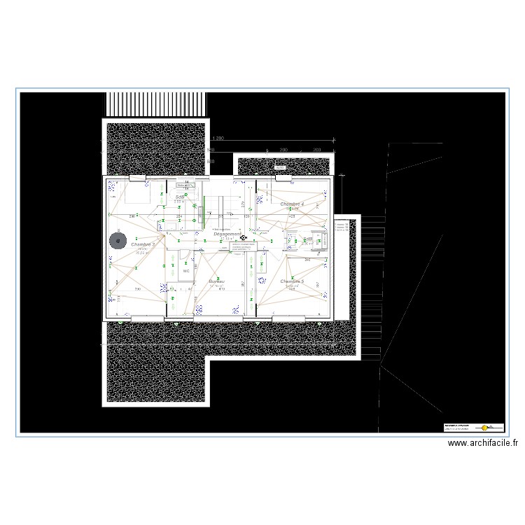 DESCAMPS r+1. Plan de 0 pièce et 0 m2