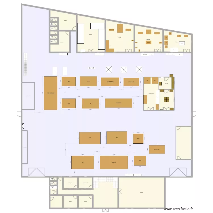 Plan C2T ajout BROTHER JDU 09/02. Plan de 49  et 3484 m²