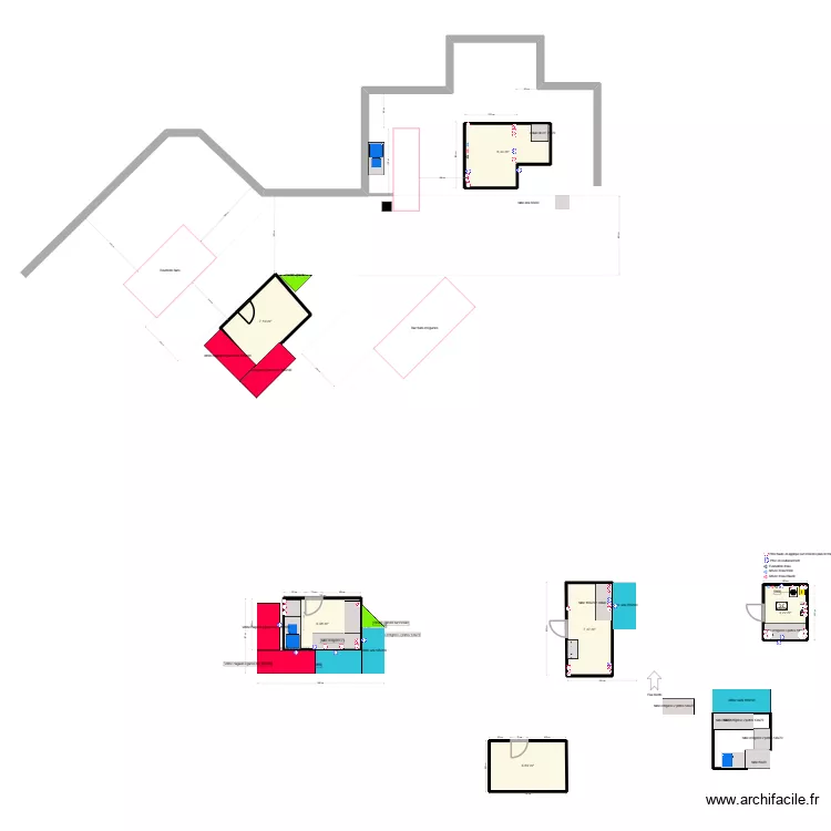 Plan ITM Toulouse V1. Plan de 6 et 41 m² Plan ITM Toulouse V1. Plan de 6 et 41 m²