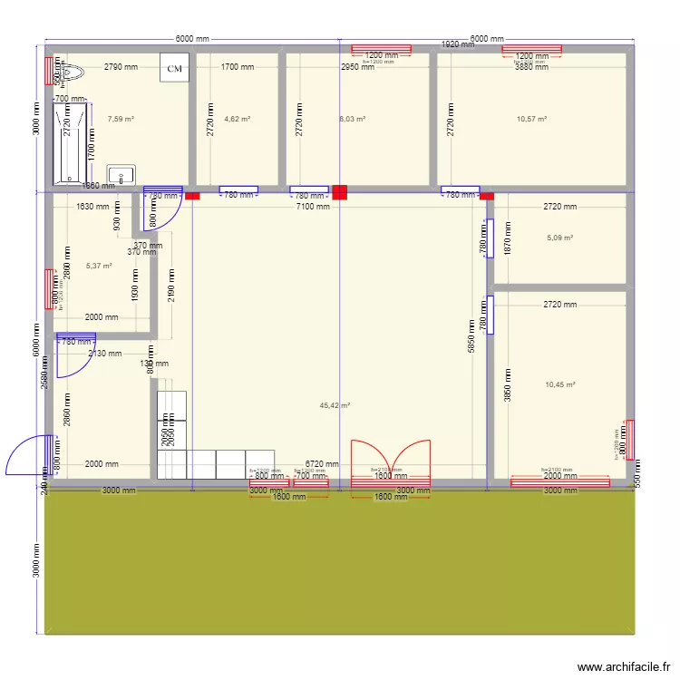 Радонеж. Plan de 