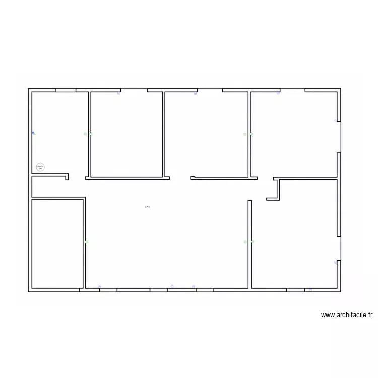 PLAN 1 PRISES VOLET ROULANT. Plan de PLAN 1 PRISES VOLET ROULANT. Plan de
