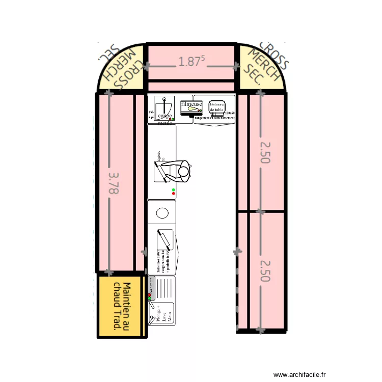 Mini Labo SDV Illkirch V3. Plan de 