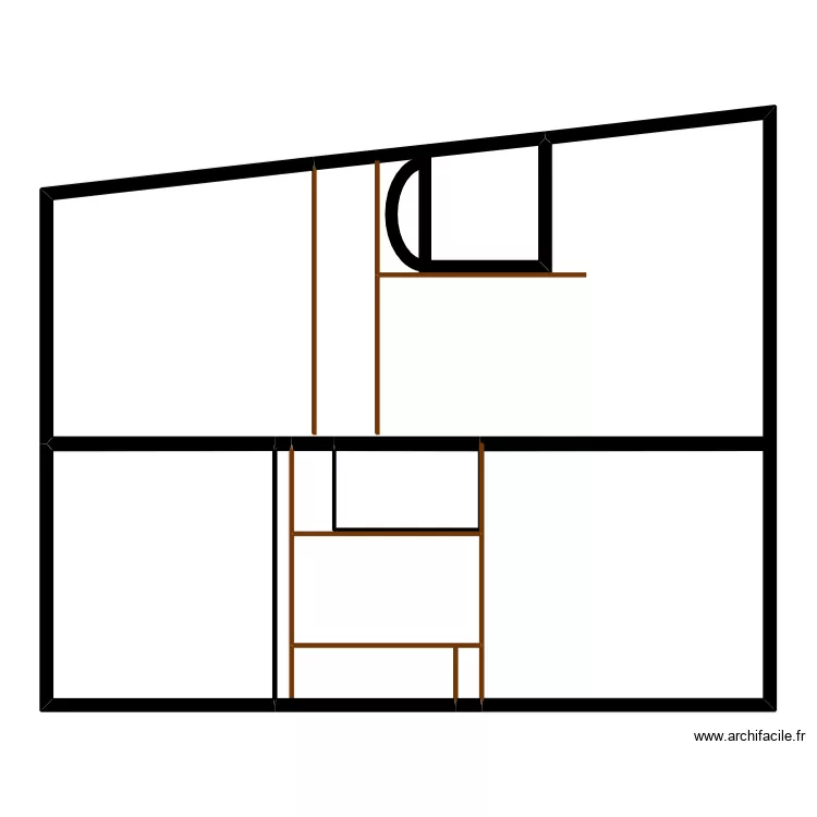 Combles 3 NB avec poutres lamibois 3. Plan de Combles 3 NB avec poutres lamibois 3. Plan de