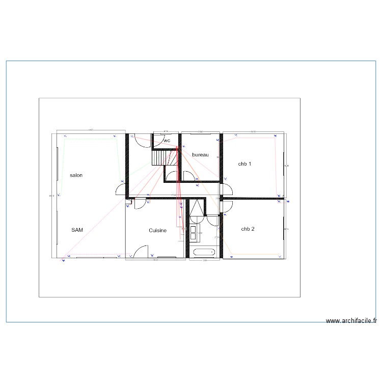 lapin RDC. Plan de 0 pièce et 0 m2