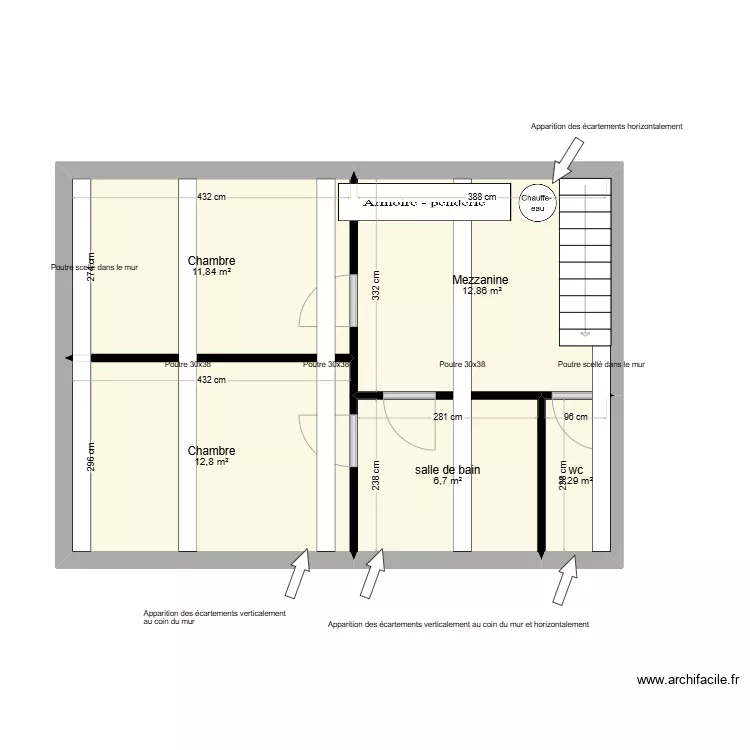 Etage salon. Plan de Etage salon. Plan de