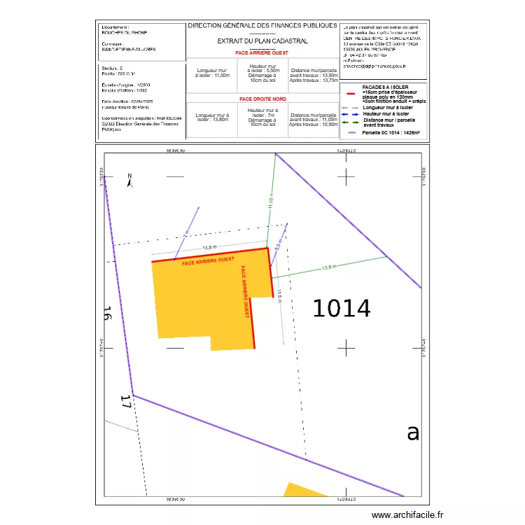 dp02 VALETTE. Plan de 