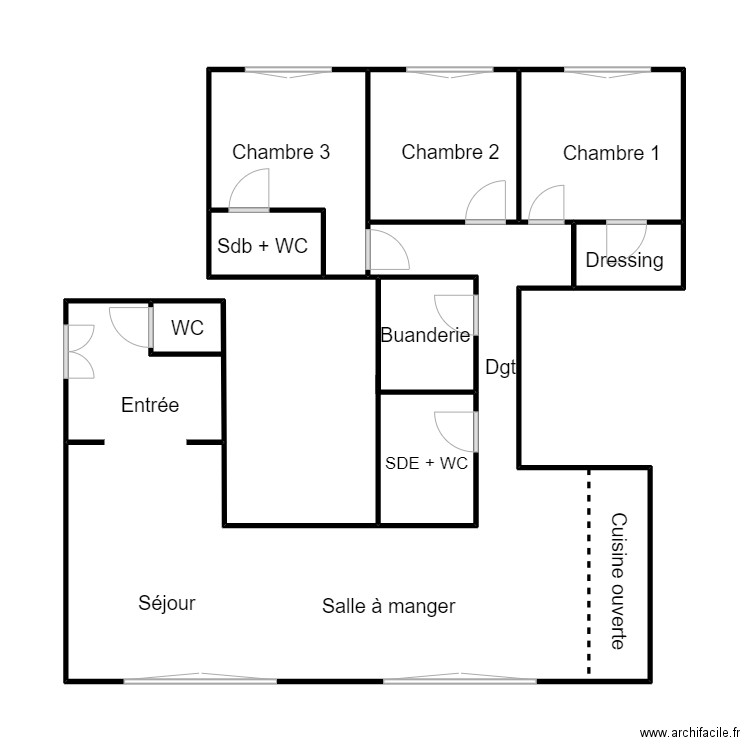 BERNARD Ivan. Plan de 0 pièce et 0 m2