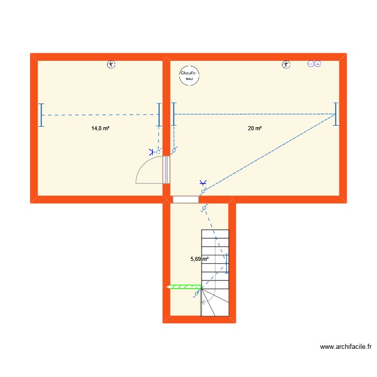gueb cave. Plan de 0 pièce et 0 m2