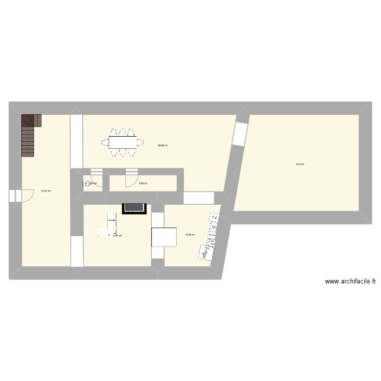 coron. Plan de 0 pièce et 0 m2