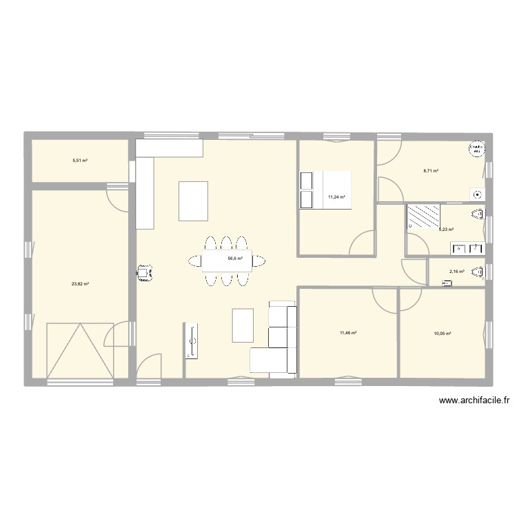 plan plein pied. Plan de 0 pièce et 0 m2 plan plein pied. Plan de 0 pièce et 0 m2