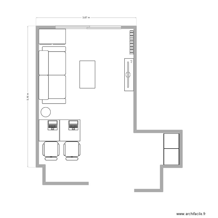 Maison. Plan de 0 pièce et 0 m2