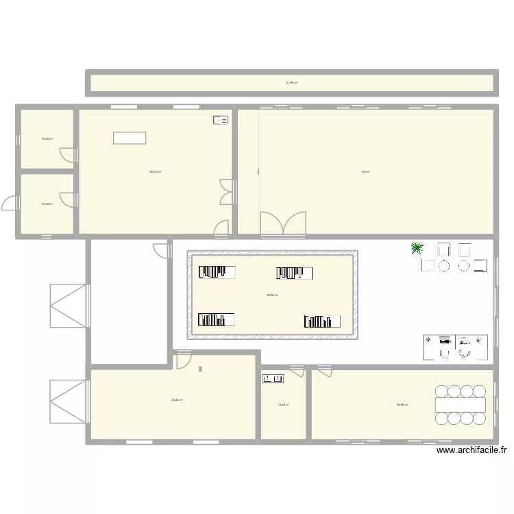 pln. Plan de 9 et 332 m² pln. Plan de 9 et 332 m²