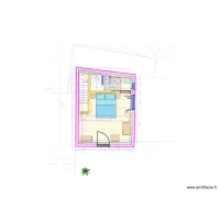 Plan Port-Blanc &eacute;tage V8 (v&eacute;lux 134x0,98 + isolation cotes r&eacute;elles))