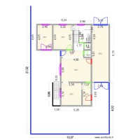 murs rez de chaussé