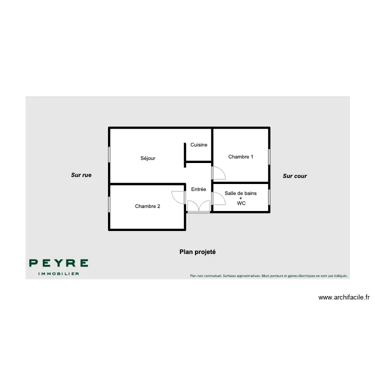 vasiliades plan projet&eacute;. Plan de 