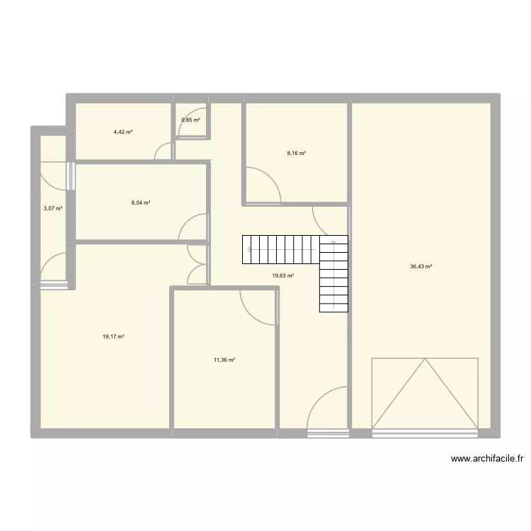 Youcef Toudji. Plan de 9 et 111 m² Youcef Toudji. Plan de 9 et 111 m²