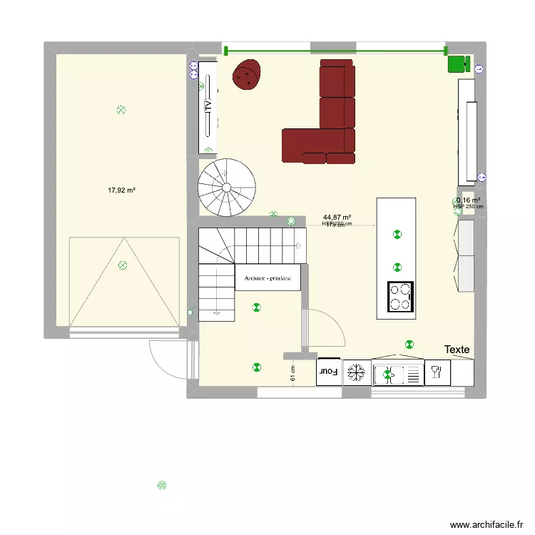 Magnolia RDC - new. Plan de 