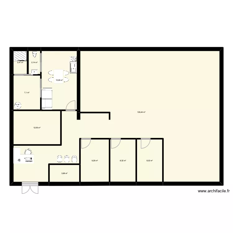 CAB. Plan de 10 et 199 m² CAB. Plan de 10 et 199 m²