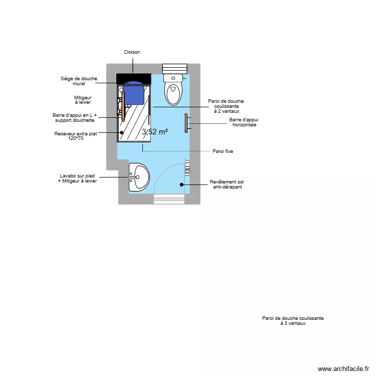 Projet DURAND. Plan de 
