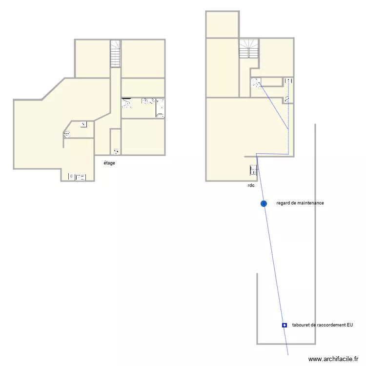 roux ass. Plan de 18  et 228 m²