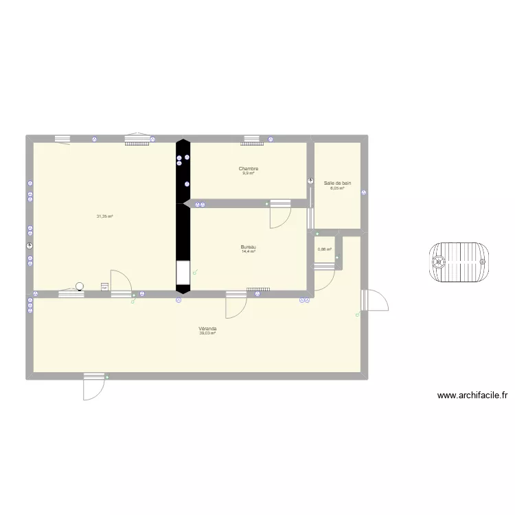 Projet Maison elec plomb. Plan de 
