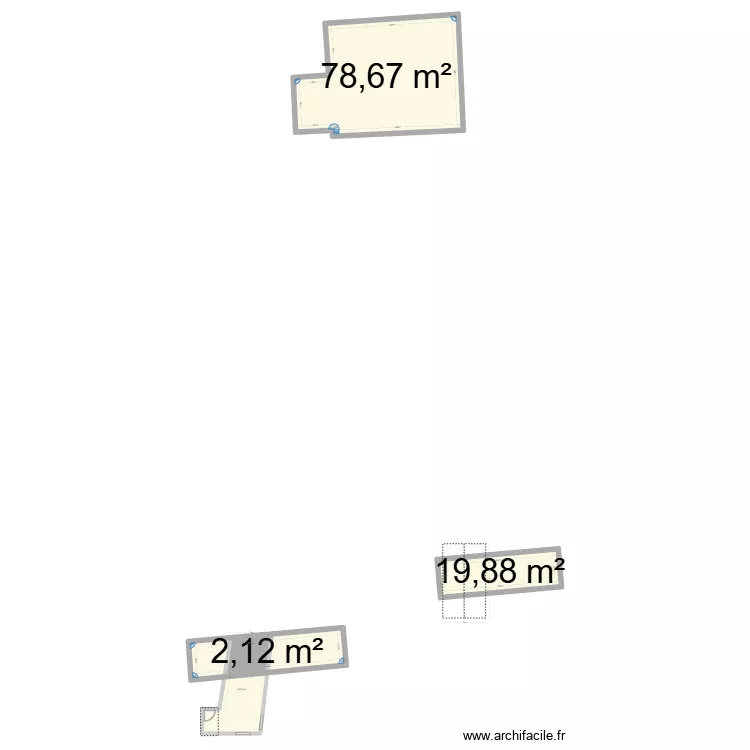 cabane jardin plus toiture. Plan de 