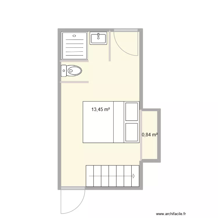 SDB 1er Et PORT SAY. Plan de SDB 1er Et PORT SAY. Plan de