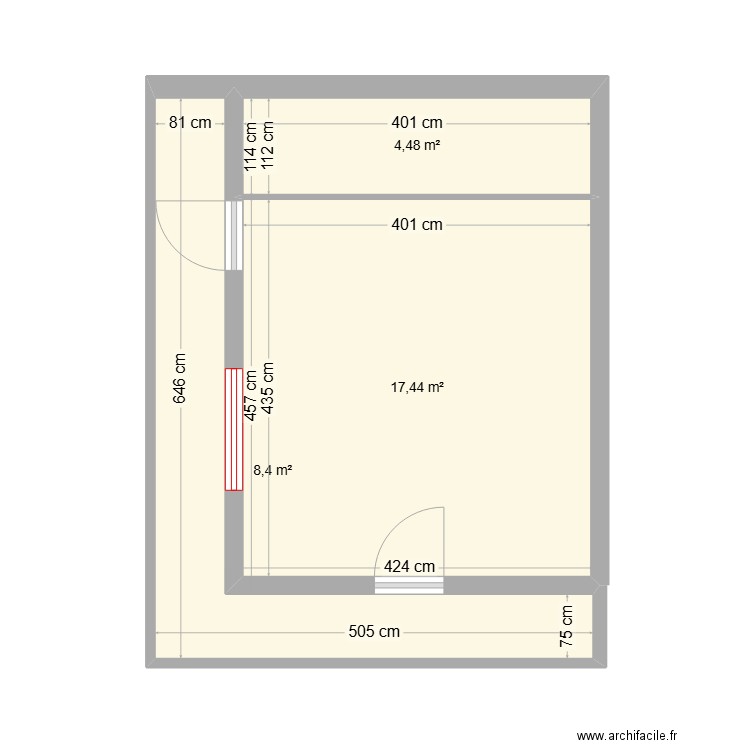 vue en plan. Plan de 0 pièce et 0 m2