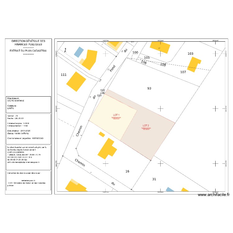 POLI. Plan de 0 pièce et 0 m2