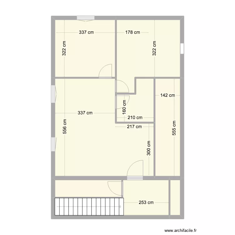 lot 4 grenier dammarie. Plan de 