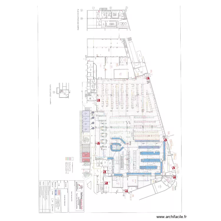 INTERMARCHE PONT DES DEMOISELLES INCENDIE. Plan de INTERMARCHE PONT DES DEMOISELLES INCENDIE. Plan de