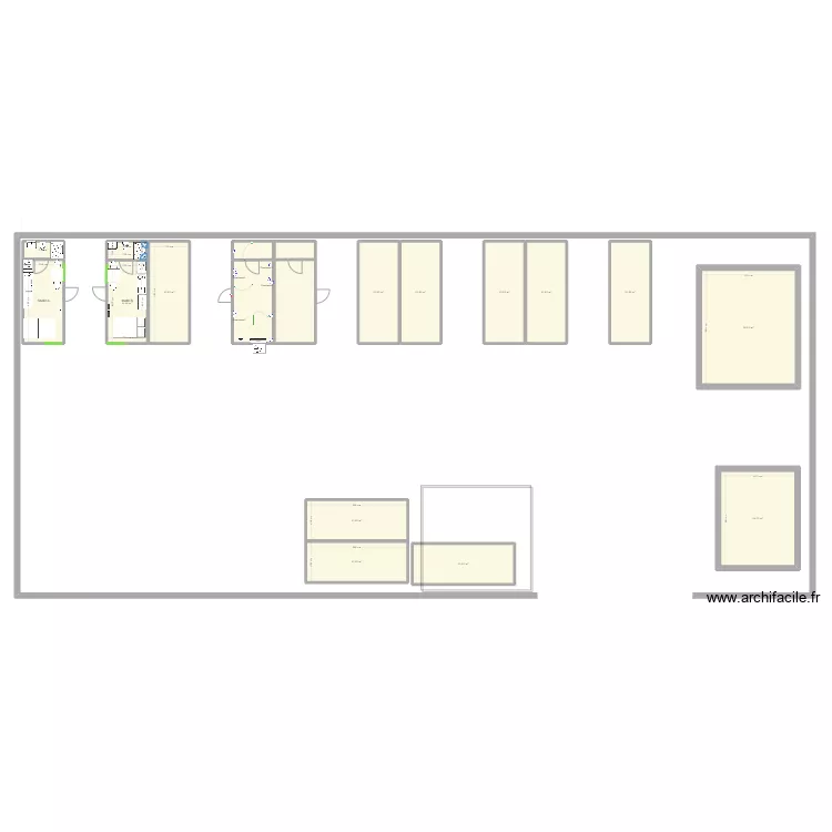 stdudio kaweni. Plan de 