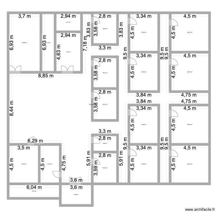 bunker. Plan de 0 pièce et 0 m2