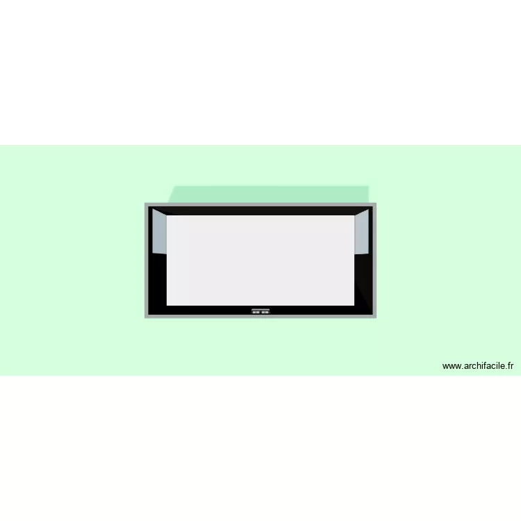 san. Plan de 1  et 65 m²