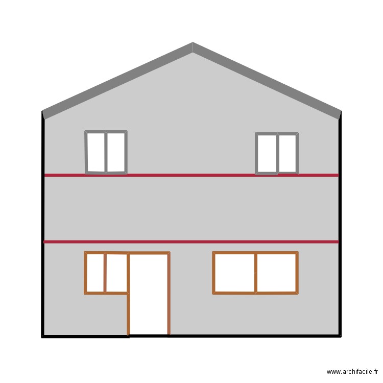 Plan coupe t. Plan de 0 pièce et 0 m2