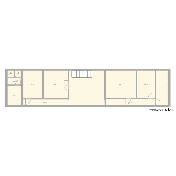 Bordeaux (Bureaux). Plan de 0 pièce et 0 m2