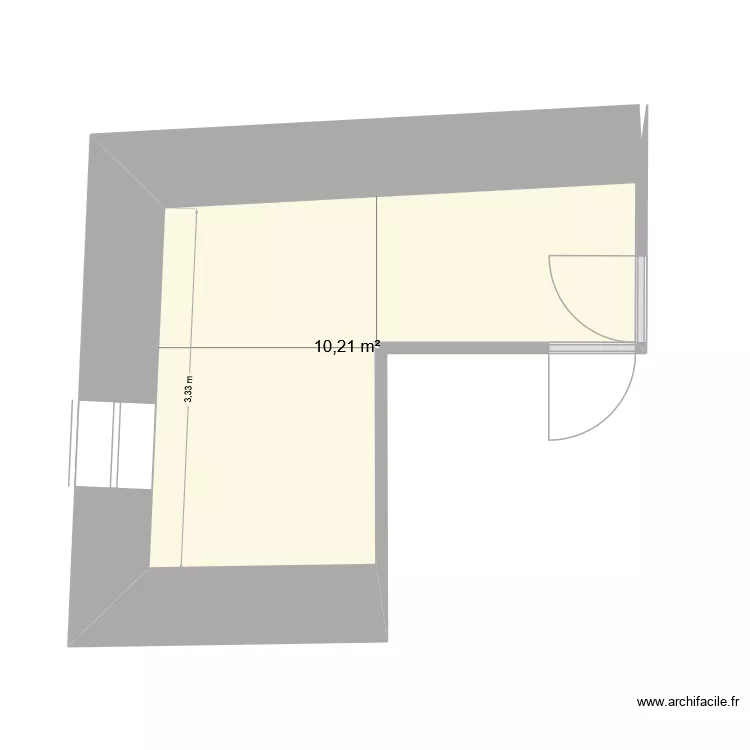 Lolo-Cellier. Plan de 1 et 10 m² Lolo-Cellier. Plan de 1 et 10 m²