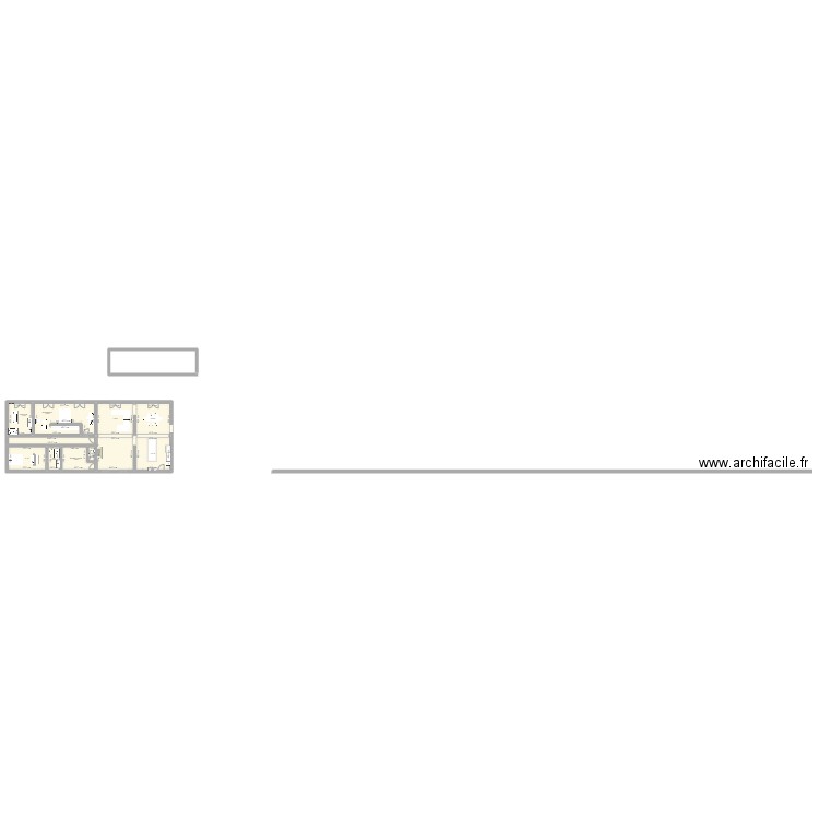 Fougère RDC Extension. Plan de 0 pièce et 0 m2