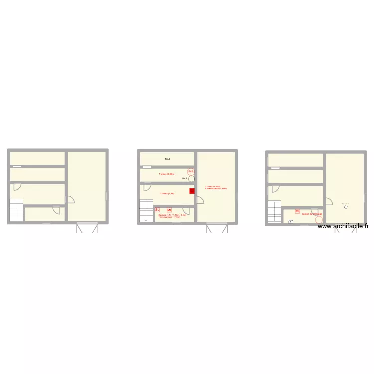 MAURICE. Plan de 15 Pièces et 244 m² MAURICE. Plan de 15 Pièces et 244 m²