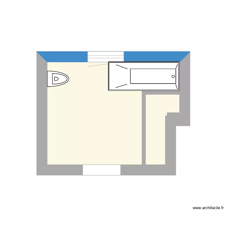sdb 2. Plan de 2 et 7 m² sdb 2. Plan de 2 et 7 m²