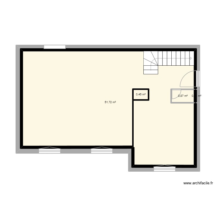 plan rez-de chauss&eacute;. Plan de 0 pièce et 0 m2