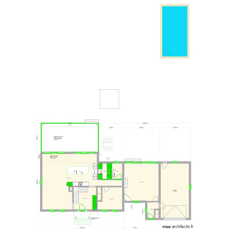 2083 Bachand phase 1-a. Plan de 29 pièces et 375 m2