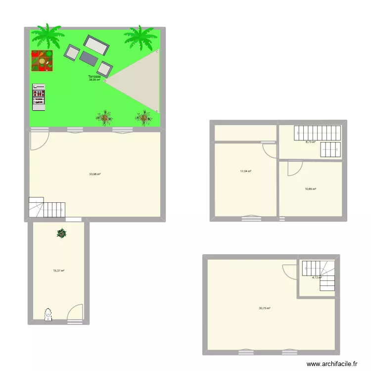 Mv2 maison COTATION BRUT. Plan de 8 et 158 m² Mv2 maison COTATION BRUT. Plan de 8 et 158 m²