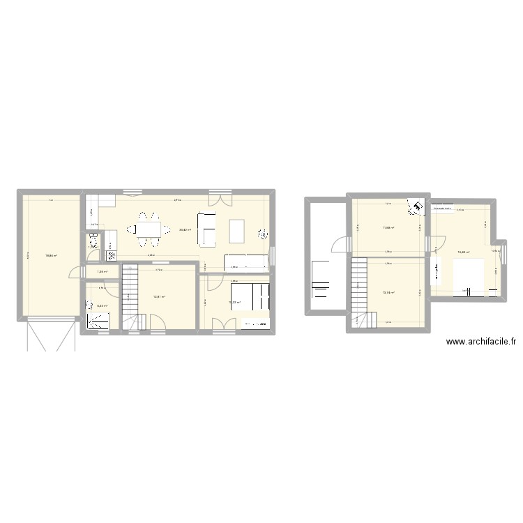Roc#3. Plan de 10 pièces et 124 m2