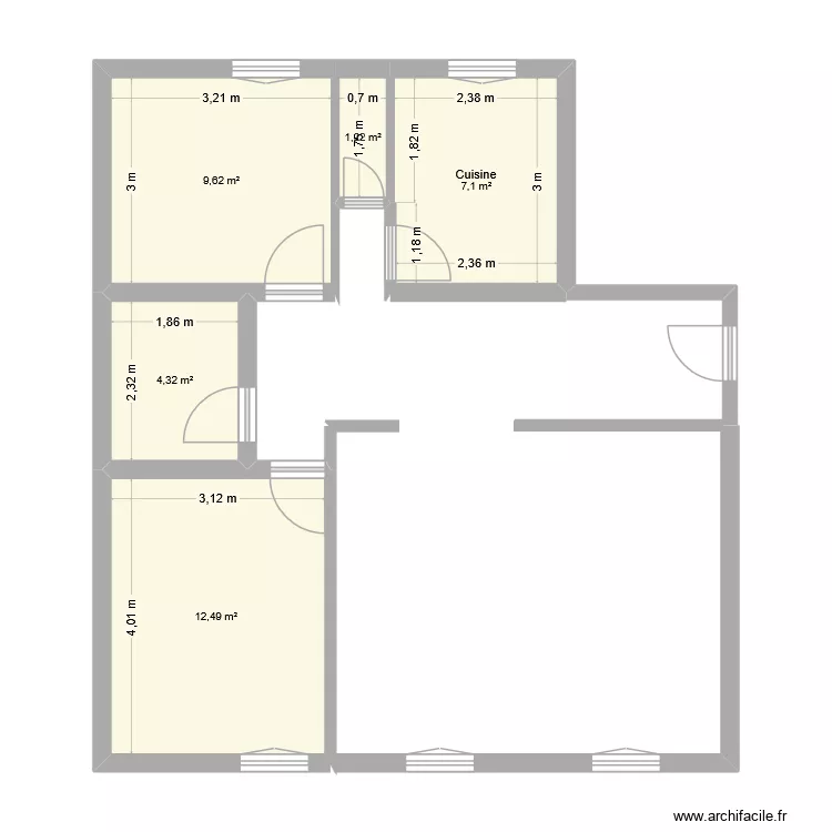 pontoise. Plan de 5 et 35 m² pontoise. Plan de 5 et 35 m²