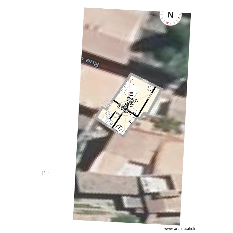 aggrandissement auriane cotations. Plan de 0 pièce et 0 m2