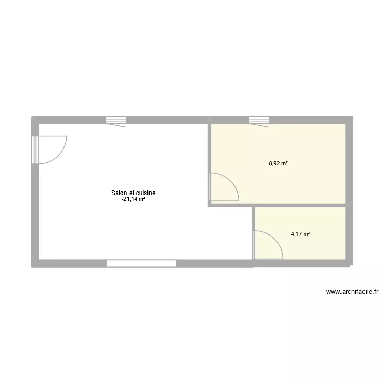 grange habitable. Plan de 3 et 34 m² grange habitable. Plan de 3 et 34 m²