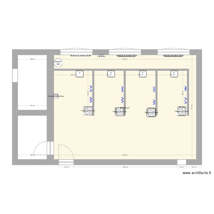 cuisine -012 . Plan de 0 pièce et 0 m2