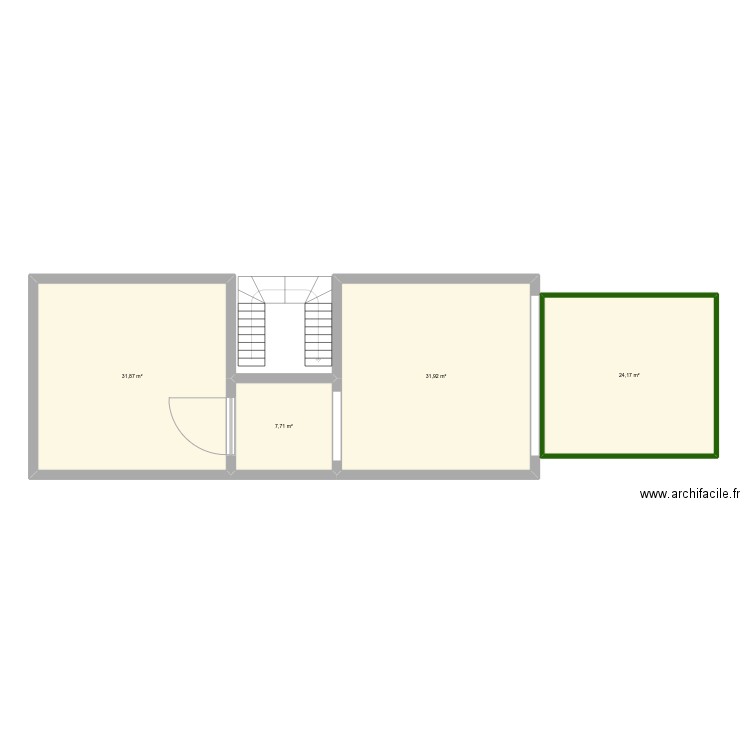 Rez de chaussée. Plan de 0 pièce et 0 m2