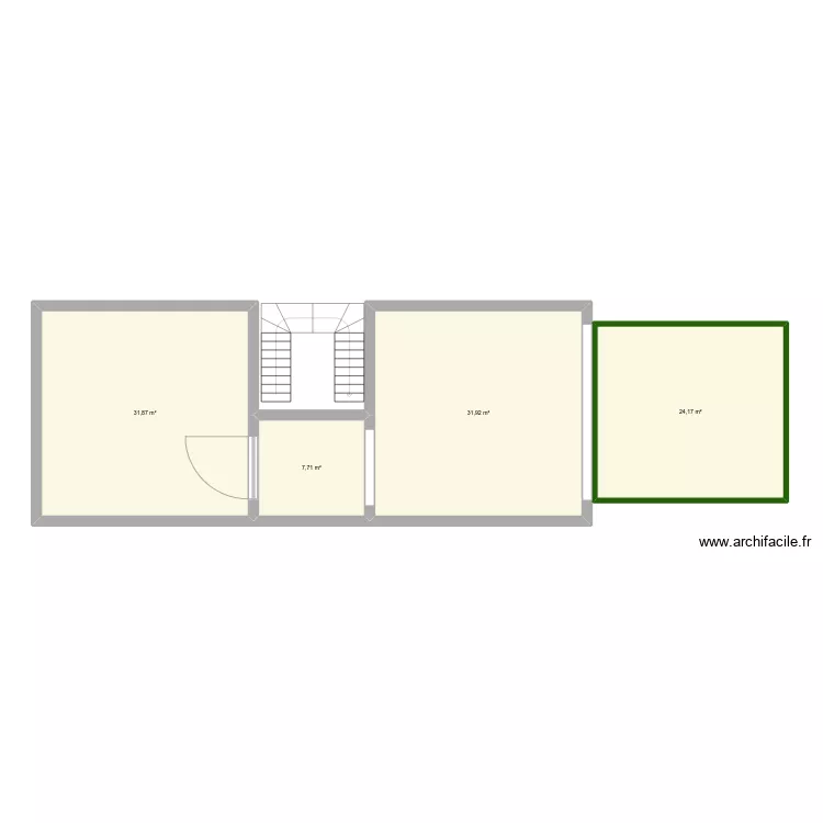 Rez de chauss&eacute;e. Plan de 